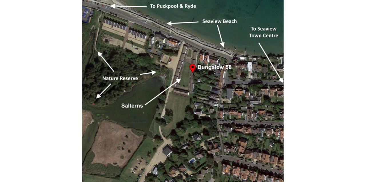 2 Bedroom Bungalow Sv58, Seaview, Isle Of Wight Free Wi-Fi Exterior foto